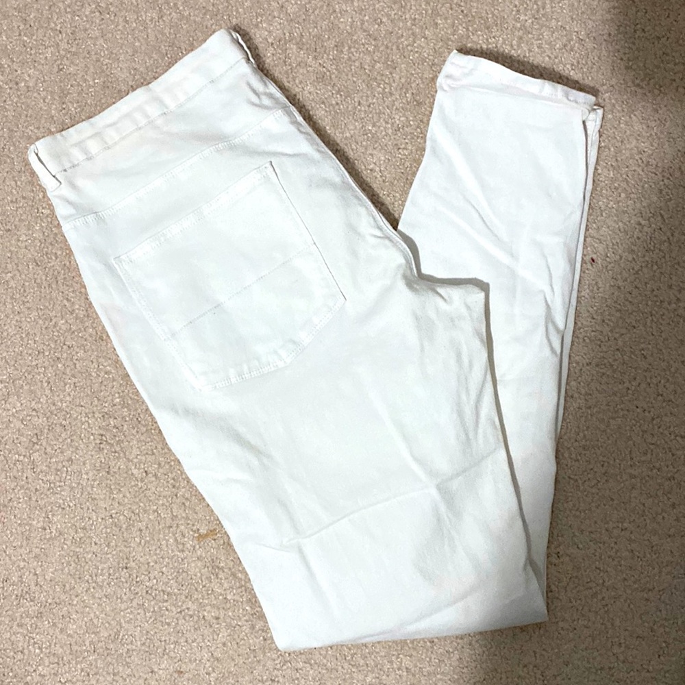 White jeans